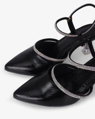 Giày Sandal Hạnh Dung Quai Dây Đính Đá HD041071AD