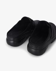 Dép Bít Mũi Hạnh Dung Quai Ngang Da Trơn HD041072AD