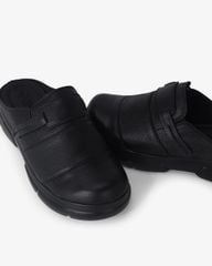 Dép Bít Mũi Hạnh Dung Quai Ngang Da Trơn HD041072AD