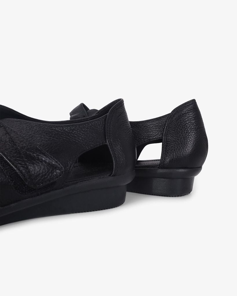 Giày Búp Bê Hạnh Dung Đục Lỗ Mũi Tròn HD041074AD