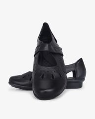 Giày Búp Bê Hạnh Dung Đục Lỗ Mũi Tròn HD041074AD