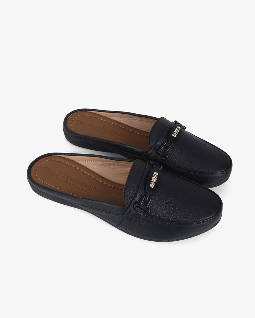 Dép Bít Mũi Hạnh Dung Khóa Chữ HD041081AD