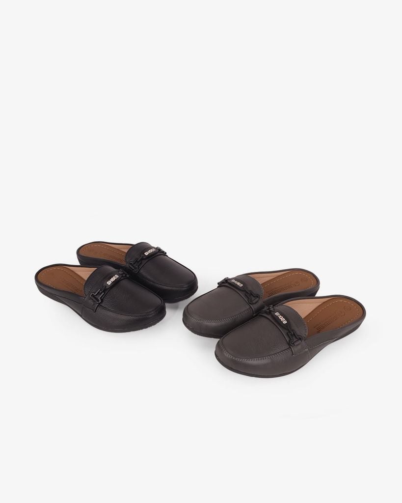 Dép Bít Mũi Hạnh Dung Khóa Chữ HD041081AD