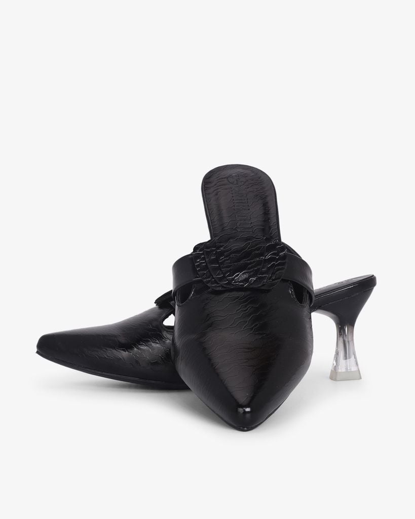 Dép Bít Mũi Hạnh Dung Dây Luồng Xếp HD041083AD