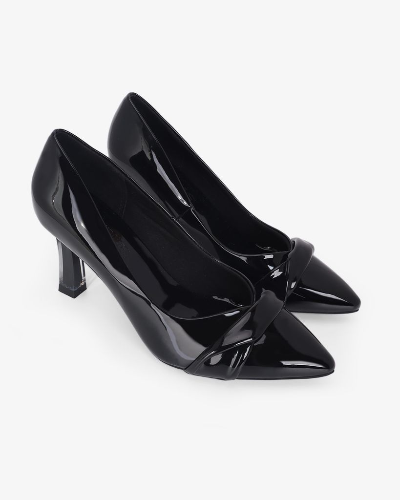 Giày Cao Gót Hạnh Dung Cổ Tim HD041086AD