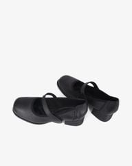 Giày Cao Gót Hạnh Dung Mũi Vuông Quai Dán HD041087AD