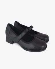 Giày Cao Gót Hạnh Dung Mũi Vuông Quai Dán HD041087AD