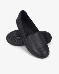 Giày Mọi Hạnh Dung Da Trơn May Chỉ Nổi HD041090AD