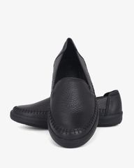 Giày Mọi Hạnh Dung Da Trơn May Chỉ Nổi HD041090AD