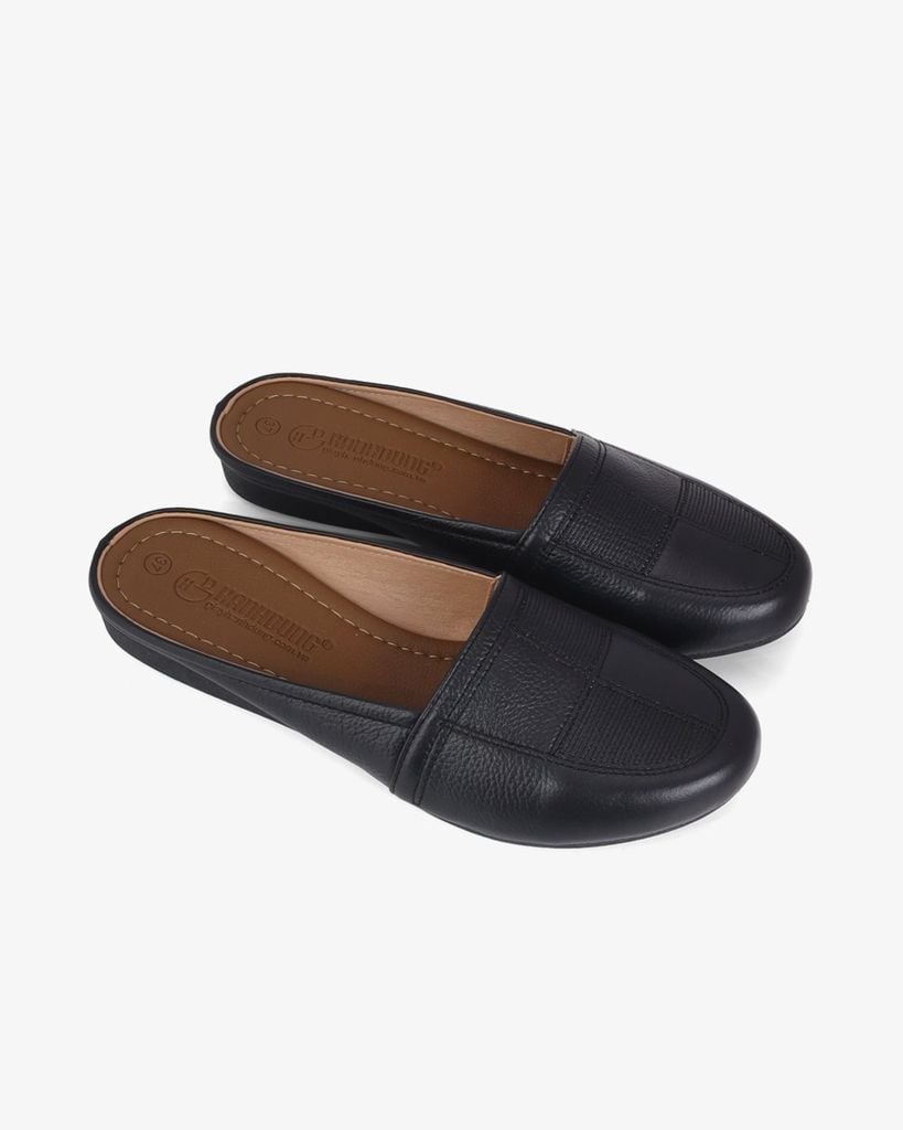 Dép Bít Mũi Hạnh Dung Mũi May Chỉ HD041091AD