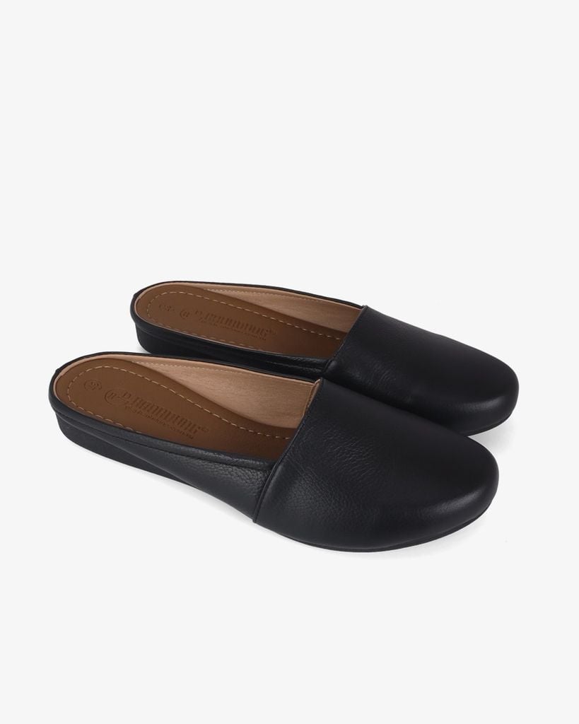 Dép Bít Mũi Hạnh Dung Trơn Mũi Tròn HD041093AD