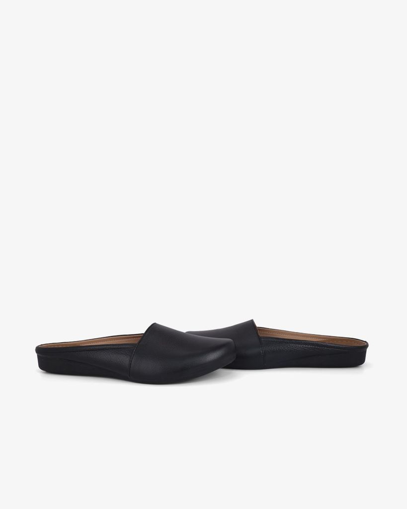 Dép Bít Mũi Hạnh Dung Trơn Mũi Tròn HD041093AD