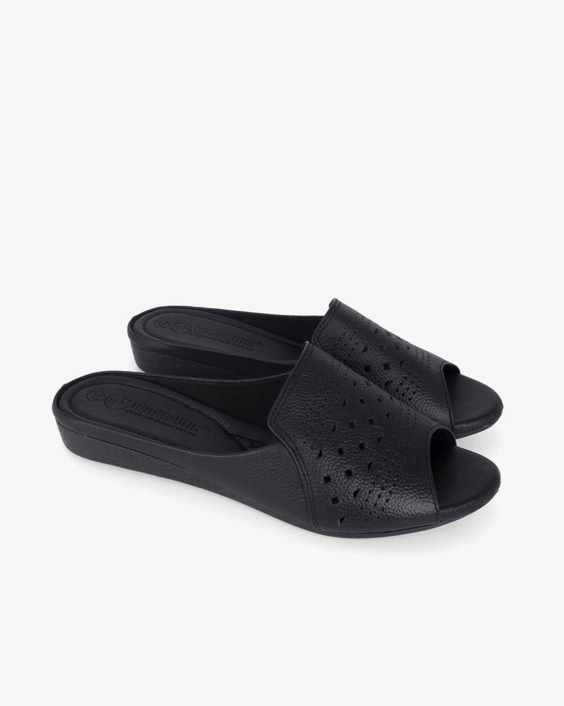 Dép Xuồng Hạnh Dung Hở Mũi Đục Lỗ HD041096AD