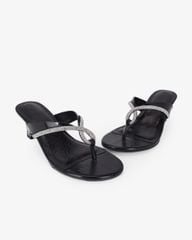 Dép Cao Gót Hạnh Dung Xỏ Ngón Xoàn Xoắn HD041099AD