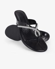 Dép Cao Gót Hạnh Dung Xỏ Ngón Xoàn Xoắn HD041099AD