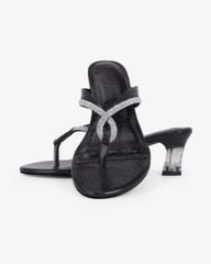 Dép Cao Gót Hạnh Dung Xỏ Ngón Xoàn Xoắn HD041099AD