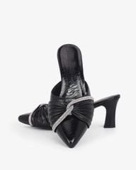 Dép Bít Mũi Hạnh Dung Quai Nơ Xoàn HD041100AD