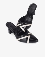 Dép Bít Mũi Hạnh Dung Quai Xoắn Hai Màu HD041101AD