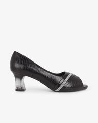 Giày Cao Gót Hạnh Dung Hở Mũi Xoàn Ngang HD041105AD