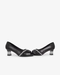 Giày Cao Gót Hạnh Dung Hở Mũi Xoàn Ngang HD041105AD