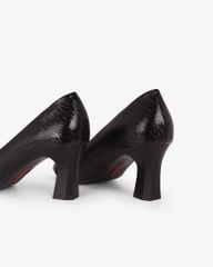 Giày Cao Gót Hạnh Dung Hở Mũi Xoàn Oval HD041106AD