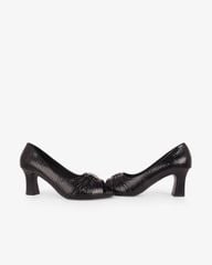 Giày Cao Gót Hạnh Dung Hở Mũi Xoàn Oval HD041106AD