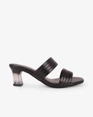 Dép Cao Gót Hạnh Dung Nhị Ngang Quai Gân Vân  HD041109AD