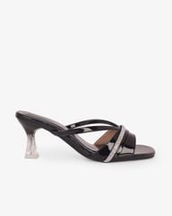 Dép Cao Gót Hạnh Dung Quai Ngang Lấp Lánh HD041111AD