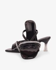 Dép Cao Gót Hạnh Dung Quai Ngang Lấp Lánh HD041111AD