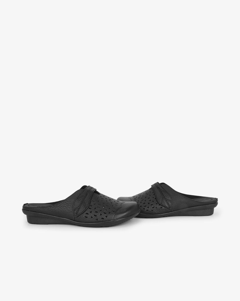 Dép Bít Mũi Hạnh Dung Đục Lỗ Quai Ngang HD041112AD