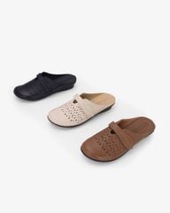Dép Bít Mũi Hạnh Dung Đục Lỗ Quai Ngang HD041112AD