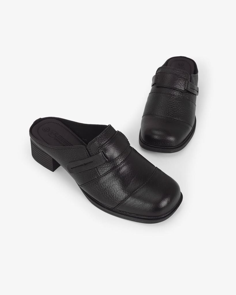 Dép Bít Mũi Hạnh Dung Yếm Vân May Ngang HD041114AD