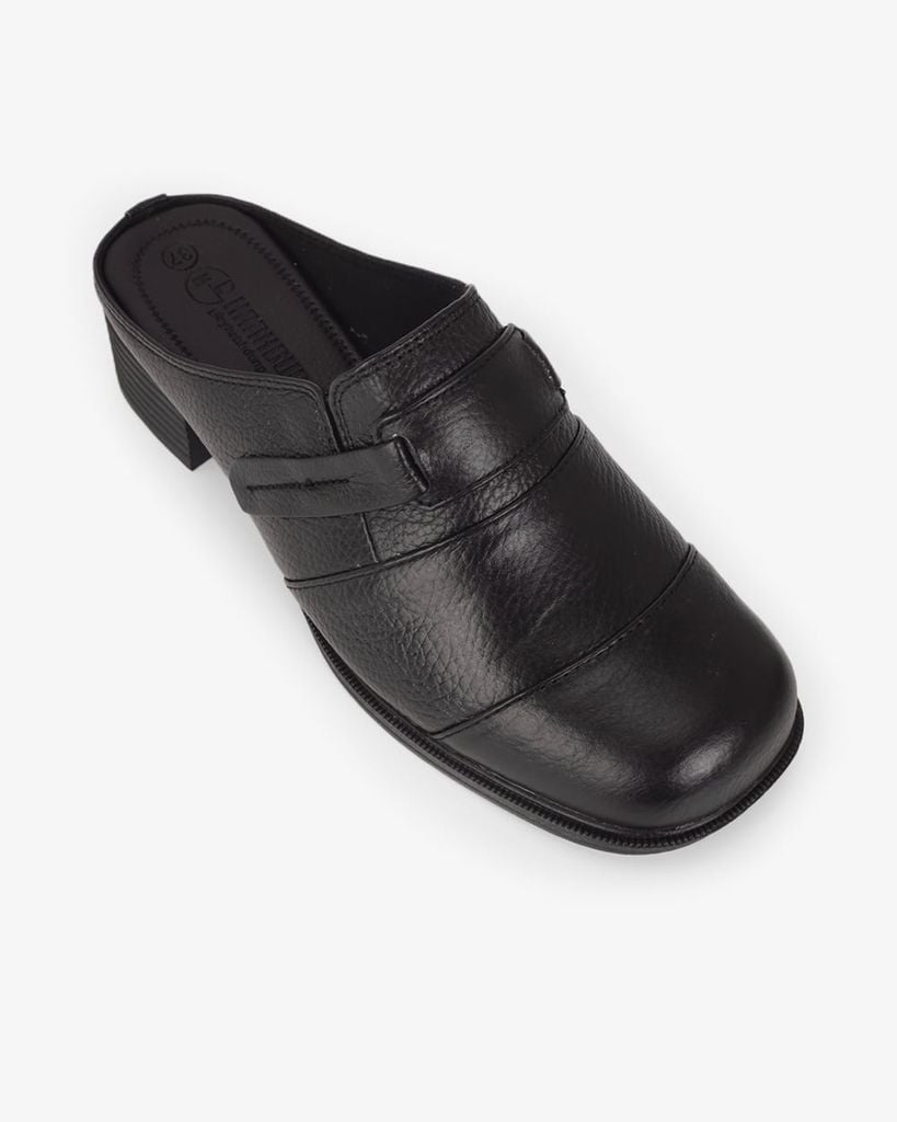 Dép Bít Mũi Hạnh Dung Yếm Vân May Ngang HD041114AD