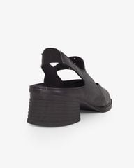 Giày Sandal Cao Gót Hạnh Dung Da Đục Lỗ HD041115AD