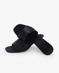 Dép Cao Gót Hạnh Dung Quai Đắp Da Mềm HD041118AD