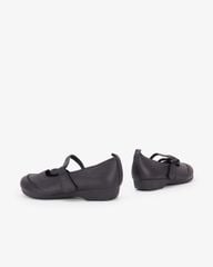 Giày Búp Bê Hạnh Dung Quai Da Vân HD041134AD