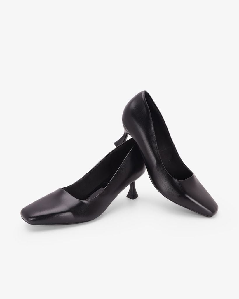 Giày Cao Gót Hạnh Dung Mũi Vuông HD041141AD