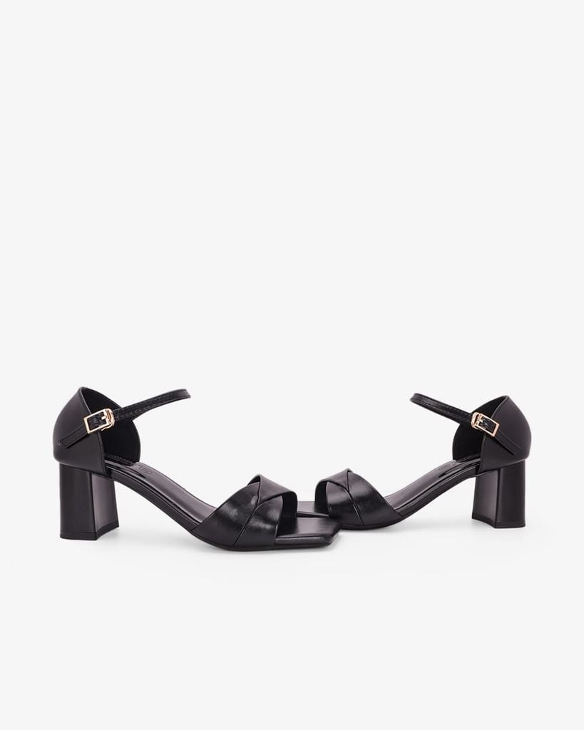 Sandal Cao Gót Hạnh Dung Quai Chéo HD041145AD