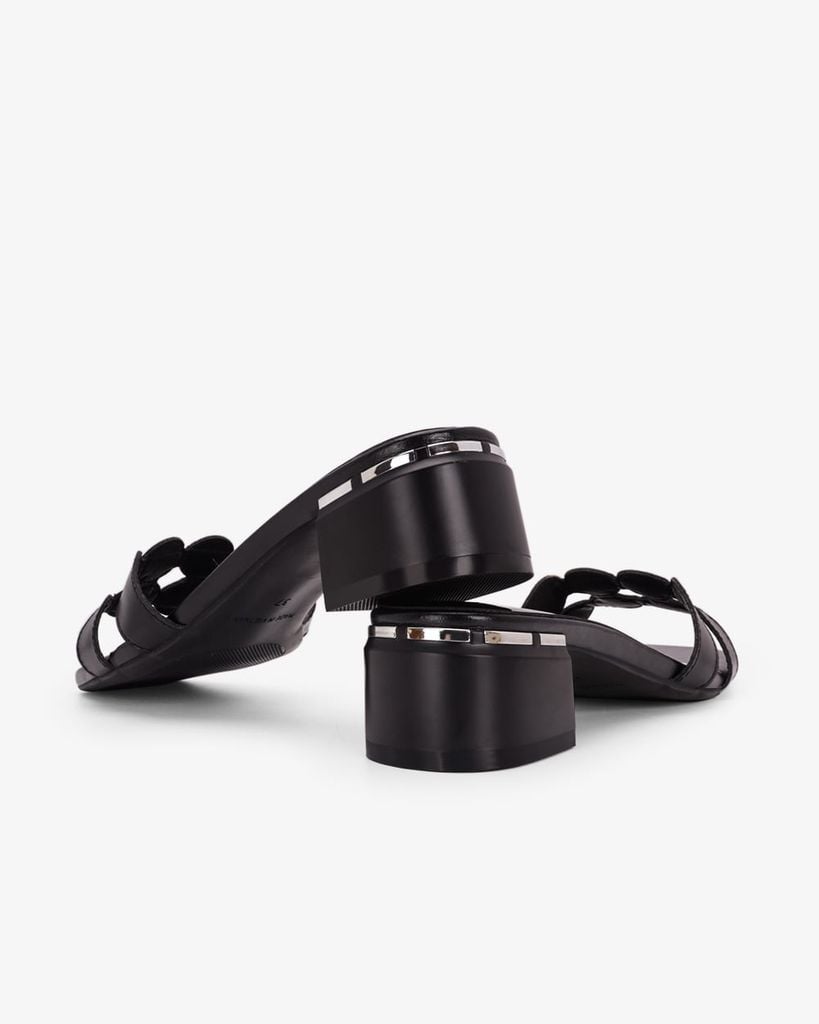 Dép Cao Gót Hạnh Dung Quai Chấm HD041151AD