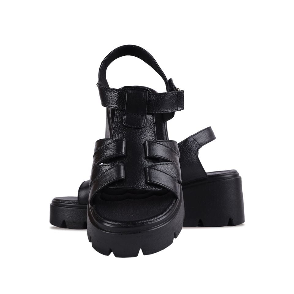 Sandal Cao Gót Hạnh Dung Quai T-Strap Cách Điệu HD04871AD