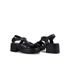 Sandal Cao Gót Hạnh Dung Quai T-Strap Cách Điệu HD04871AD