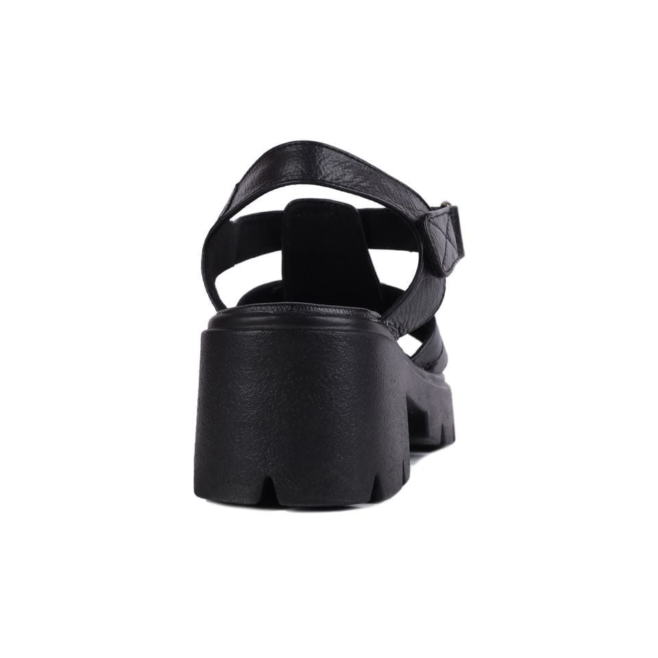 Sandal Cao Gót Hạnh Dung Quai T-Strap Cách Điệu HD04871AD