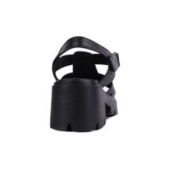Sandal Cao Gót Hạnh Dung Quai T-Strap Cách Điệu HD04871AD
