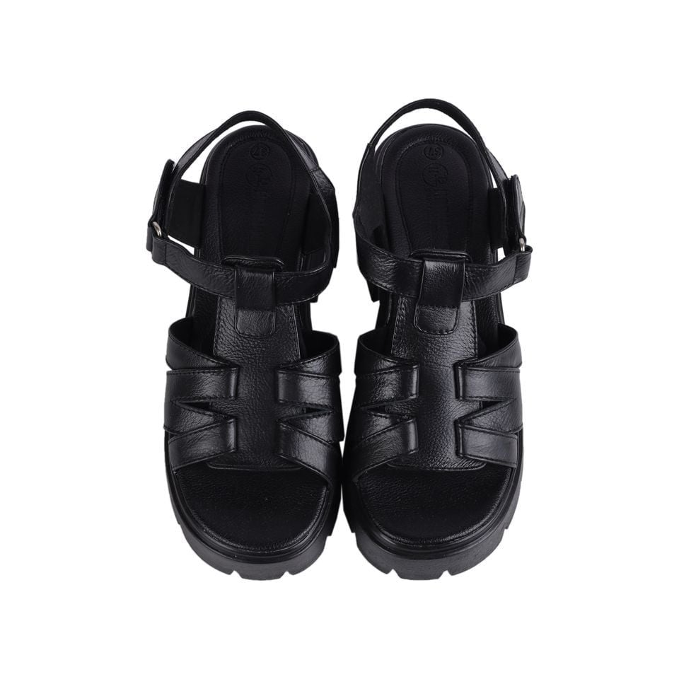 Sandal Cao Gót Hạnh Dung Quai T-Strap Cách Điệu HD04871AD