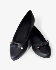 Giày Búp Bê Hạnh Dung Mũi Nhọn Nơ HD04952AD