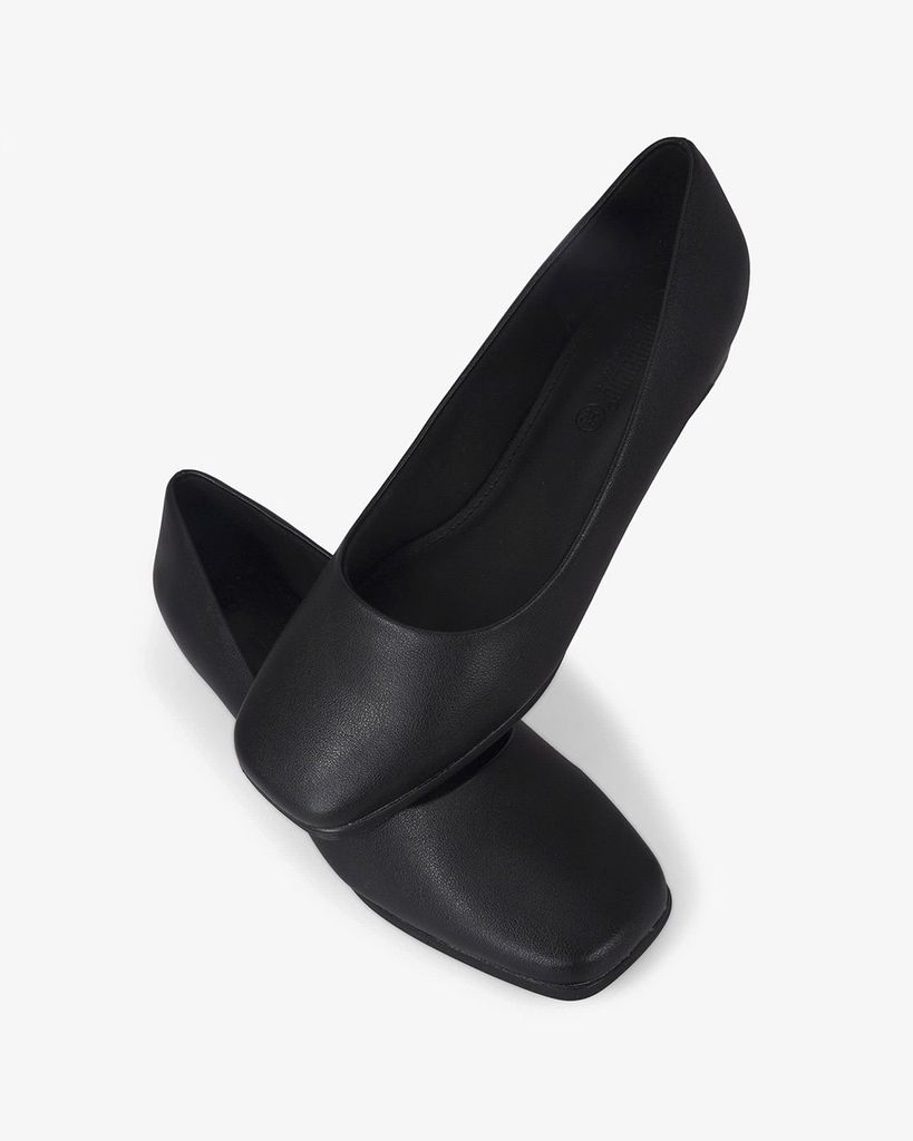 Giày Búp Bê Hạnh Dung Mũi Vuông Trơn HD04953AD