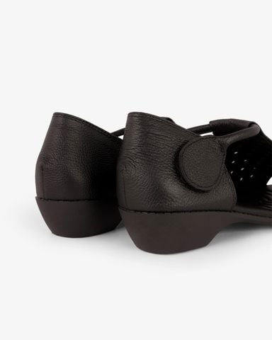 Sandal Cao Gót Hạnh Dung Bản Ngang Cắt Laser HD04960AD