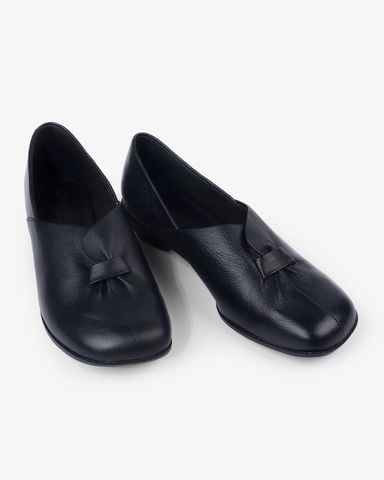 Giày Đế Xuồng Hạnh Dung Trơn Cách Điệu HD04961AD