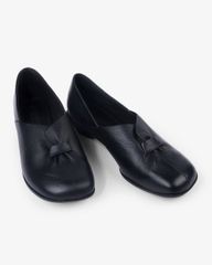 Giày Đế Xuồng Hạnh Dung Trơn Cách Điệu HD04961AD