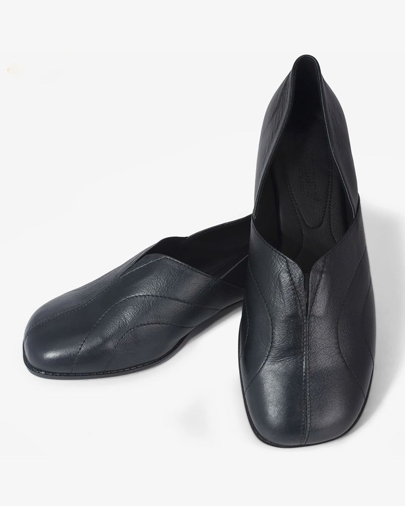 Giày Đế Xuồng Hạnh Dung Viền Chỉ Cách Điệu HD04975AD